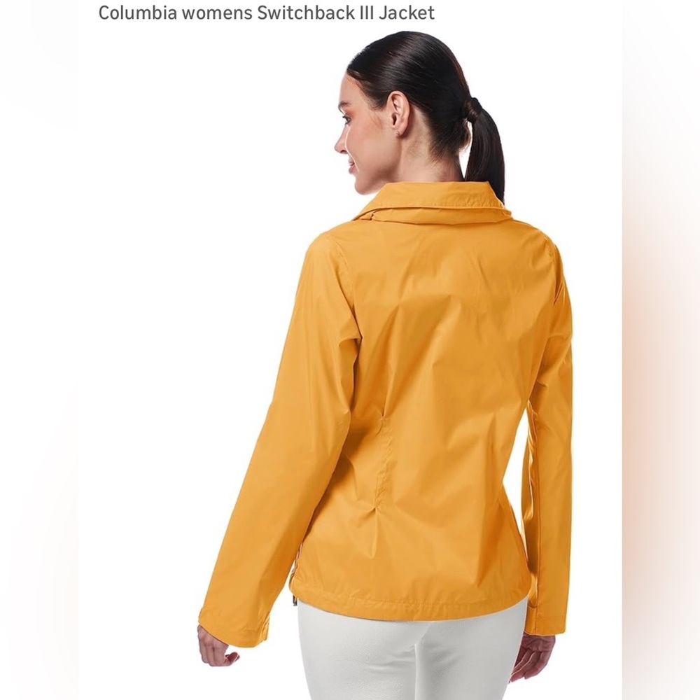 COLUMBIA Packable RAIN Jacket HOODIE Coat - Picture 15 of 15